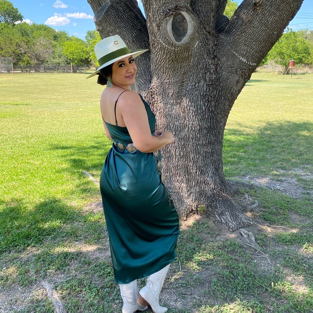 Satin Dress - Picture 4 of 5